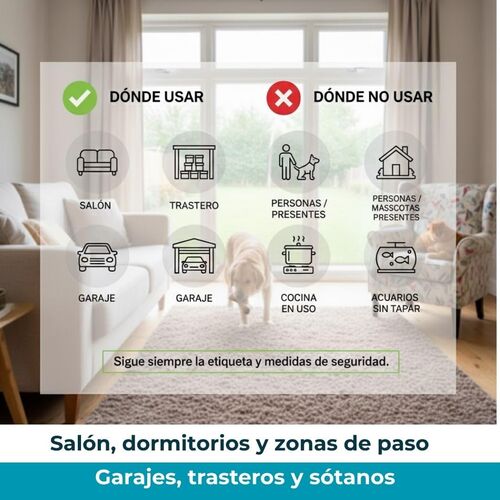 ADYBAC 1001 250 ml - Insecticida de Descarga Total | Eliminación Rápida de Insectos |Control Profesional de Insectos