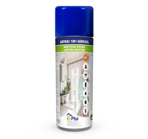 ADYBAC 1001 500ml - Insecticida contra cucarachas, ovicida contra chinches y pulgas, antihormigas, larvicida eficaz contra moscas, mosquitos y zancudos, para insectos voladores y rastreros.